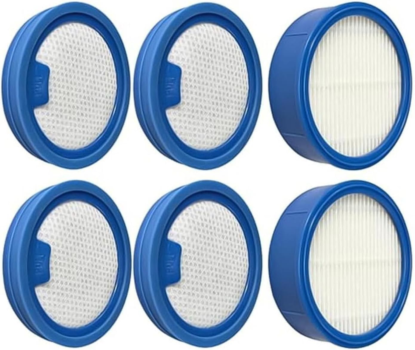 6Pcs Replacement Filter for ASKW5/6000/7000 Replacement Washable and Filter Handheld Vacuum Parts