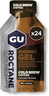 GU Energy Roctane Ultra Endurance Energy Gel, Vegan, Gluten-Free, Kosher, and Dairy-Free On-The-Go Sports Nutrition for Ru...