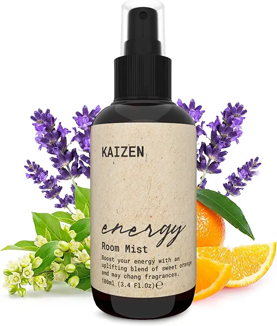 Brume d'Oreiller Énergisante à l'Orange Douce, Verveine & Lavande - 100ml