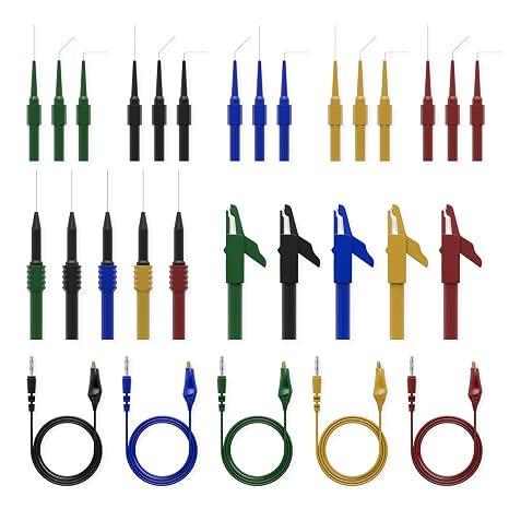 VDIAGTOOL V200 PRO Upgrade Kit Automotive Power Circuit Probe Tester& 30PCS Back Probe,12V-24V Electric Open Short Circuit Breaker Finder AC DC Voltage Relay Fuse Component Test 40ft Cable Wire Tracer