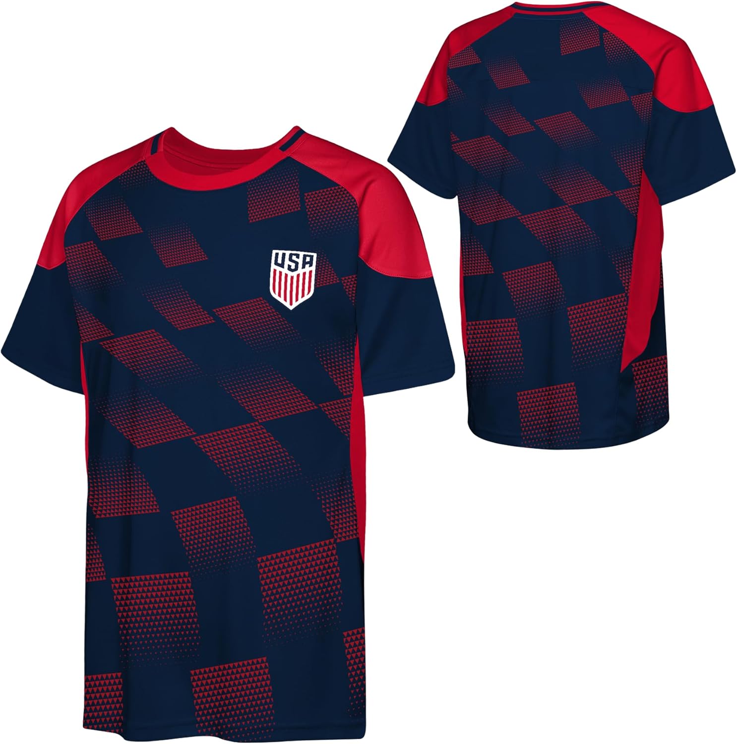 Outerstuff FIFA World Cup 2026 Boys Curling Strike Short Sleeve Crewneck Tee