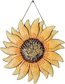 arte girassol, girassol cozinha cor brilhante, banheiro girassol 13 polegadas para pátio, banheiro, escritório, sala estar, Bc  