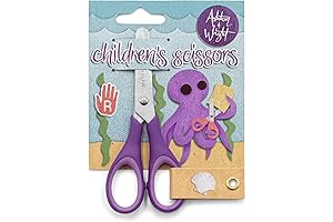 Ashton and Wright Kids Scissors in Vibrant Purple