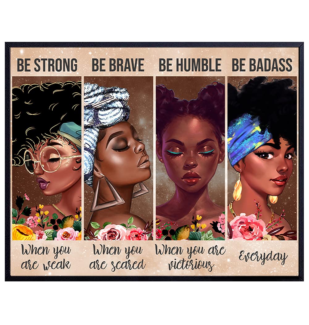 Buy Be Strong Be Brave Be Badass Poster African American Women African American Woman