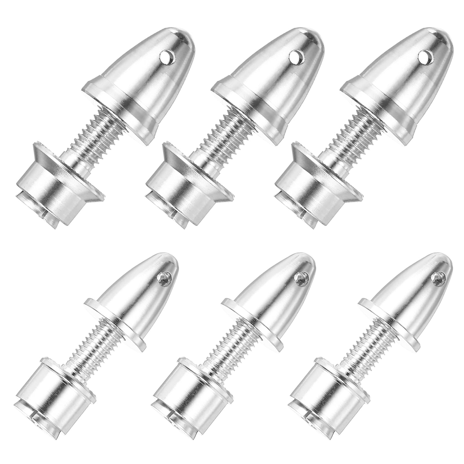 MECCANIXITY Propeller Adapter RC Plane Airplane Spinners, 3.17mm Aperture and 5/6mm Output Axle Propeller Adapter Saver for Shaft Brushless Motor