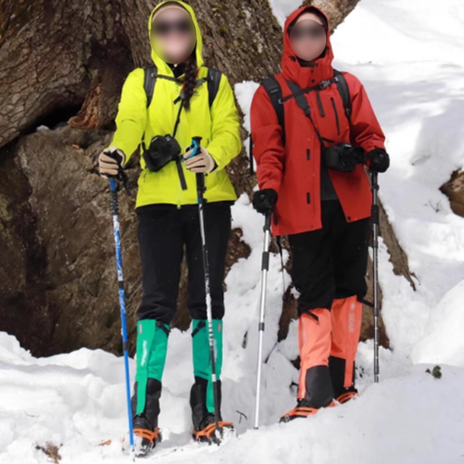 Schneegamaschen, leichte und verstellbare Gamaschen, for Wandern im Schlamm, Sand und Schnee, Jagd, Bergsteigen oder Skifahren, Unisex