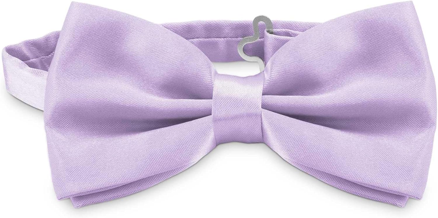 Nœud Papillon Lavande Réglable Pour Homme - Polyester Neuf Avec étiquettes