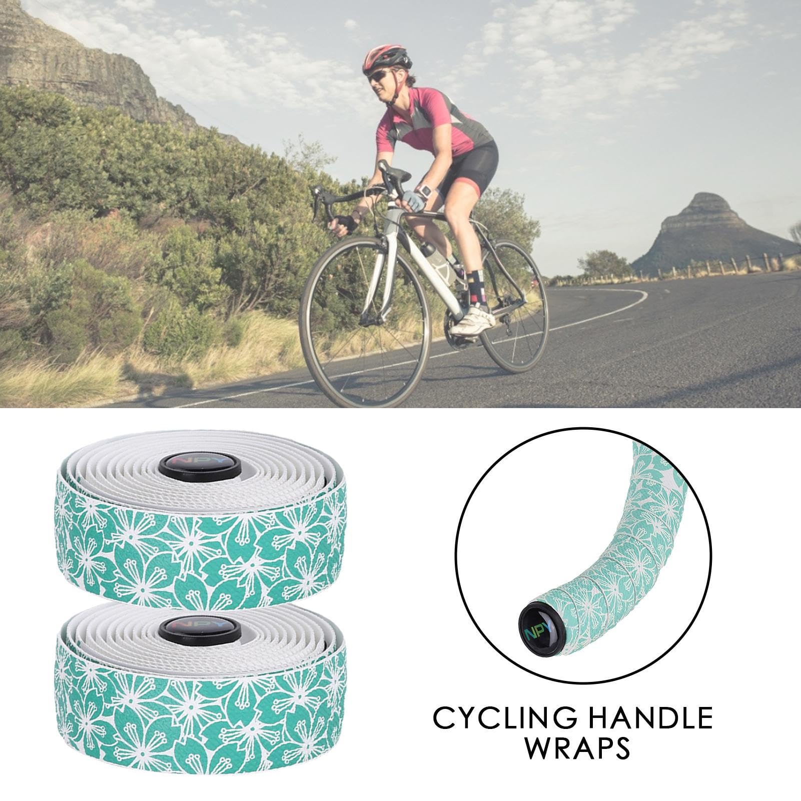 SHHMA　２ロール　自転車ハンドルバーテープ　滑り止め　バイクテープ 大人気SHHMA ２ロール 自転車ハンドルバーテープ 滑り止め バイク