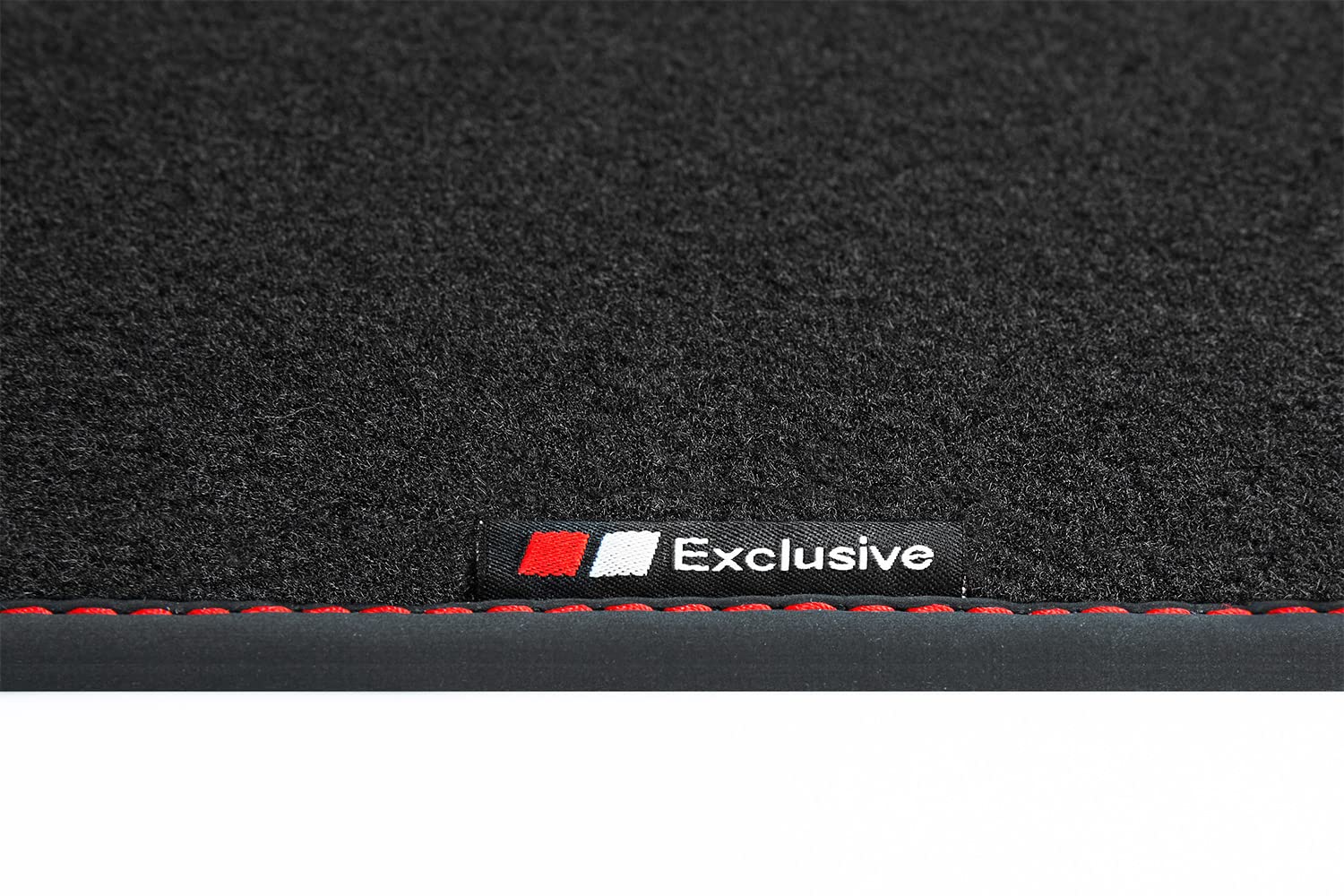 teileplus24 BEF1034 Fußmatten Gummimatten Exclusive-line Design kompatibel mit Mercedes-Benz EQT W420 05/2021-
