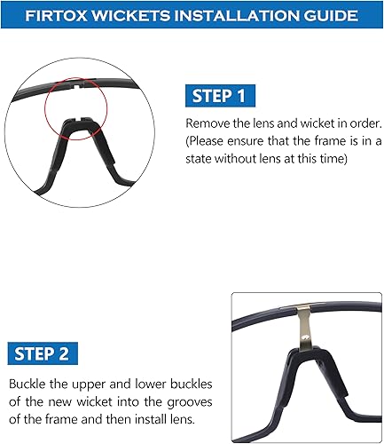 Vista 4 de Wicket de repuesto para gafas de sol Oakley Sutro OO9406Sutro Asian Fit OO9406ASutro S OO9462 - Opciones