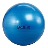 23045 Exercise and Stability Ball for Improved Posture, Balance, Core Fitness, Coordination and Rehab, Blue, 75cm Diameter