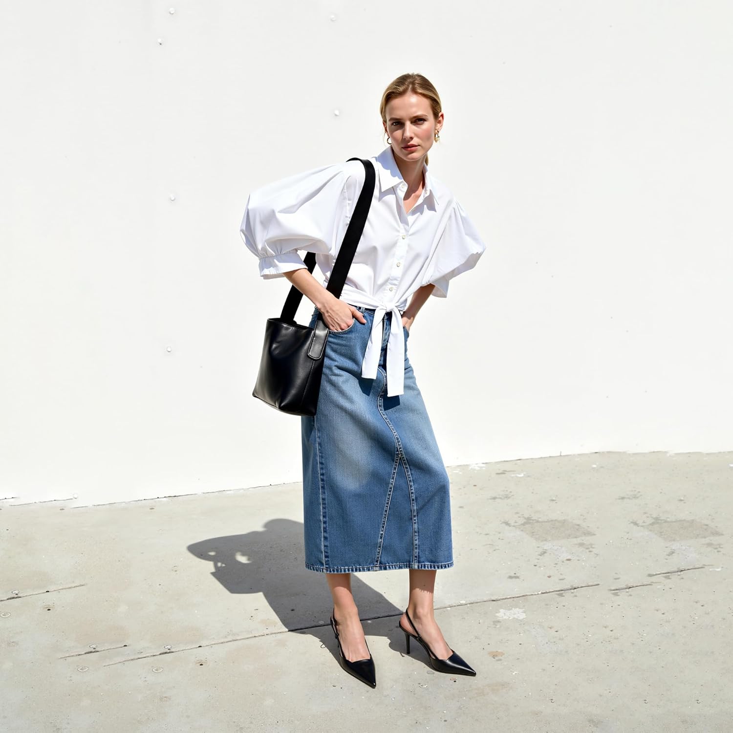 Closed Toe Slingback Heels Women Pumps Strappy Pointed Toe Stiletto Heels for Women... - Image 6