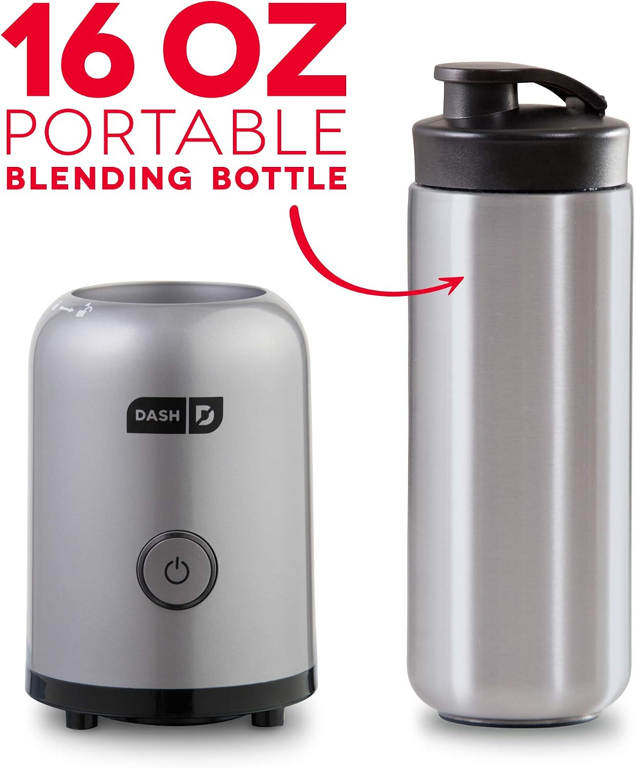 Dash DISB200SS Blender, Graphite