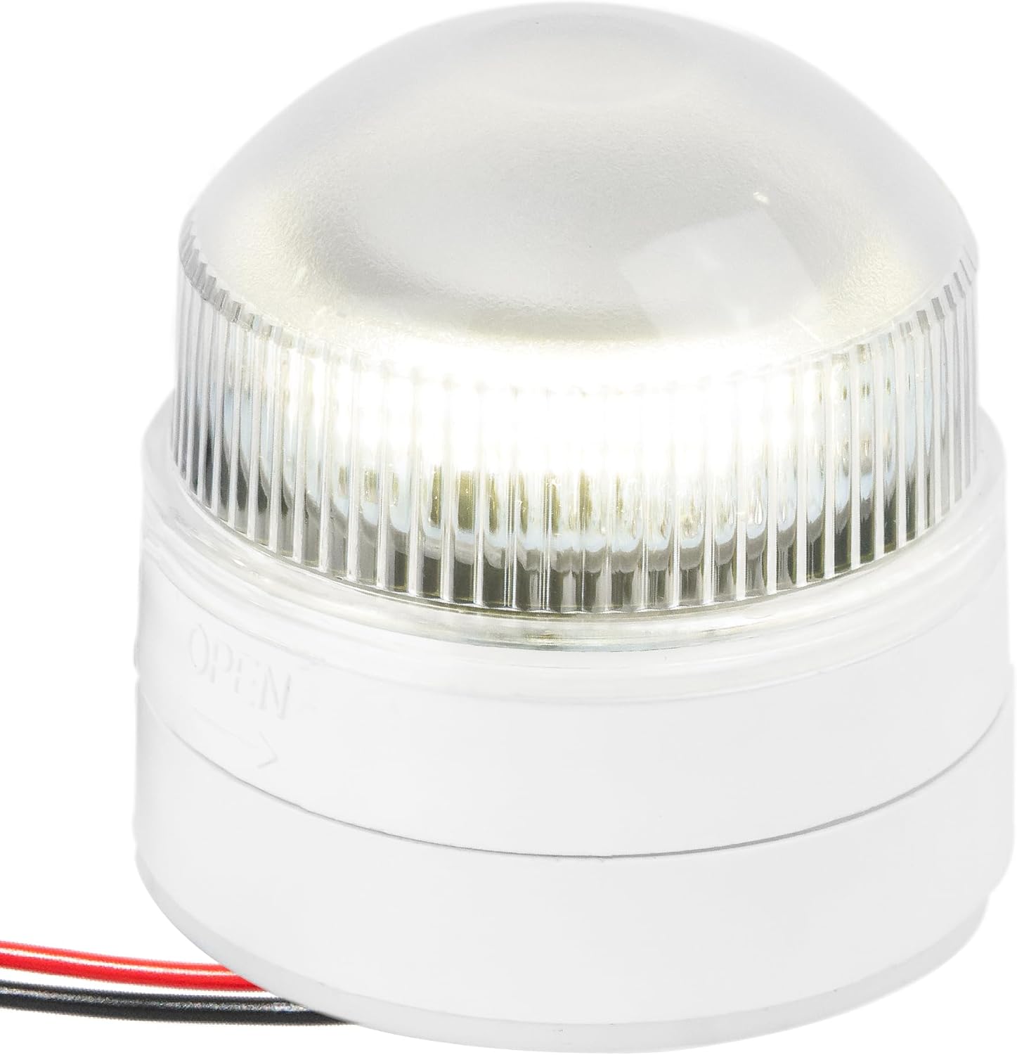 Five Oceans Anchor Light - Stern Lights for Boats, Boat Lights Navigation, 12V DC, USCG 2NM Certified, Surface Fixed Mount, 2-3/8-inch, Boat Stern Light for Pontoon, Fishing Boats, Bass Boats - FO4468