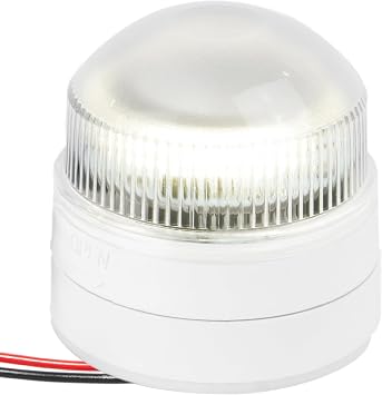 Five Oceans Anchor Light - Stern Lights for Boats, Boat Lights Navigation, 12V DC, USCG 2NM Certified, Surface Fixed Mount, 2-3/8-inch, Boat Stern Light for Pontoon, Fishing Boats, Bass Boats - FO4468