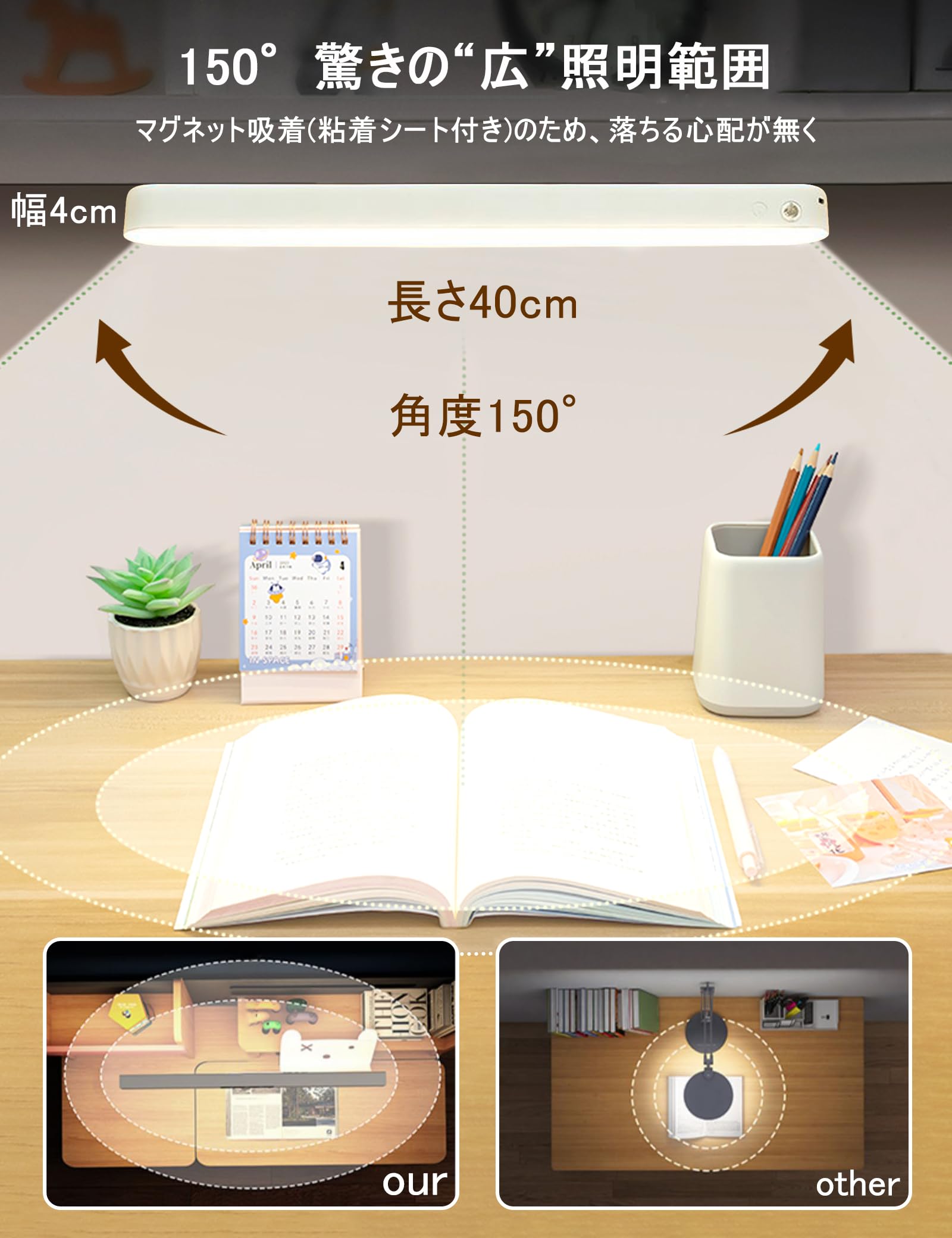Amazon.co.jp: SEGXCFL目に優しい 電気スタンドライト 卓上