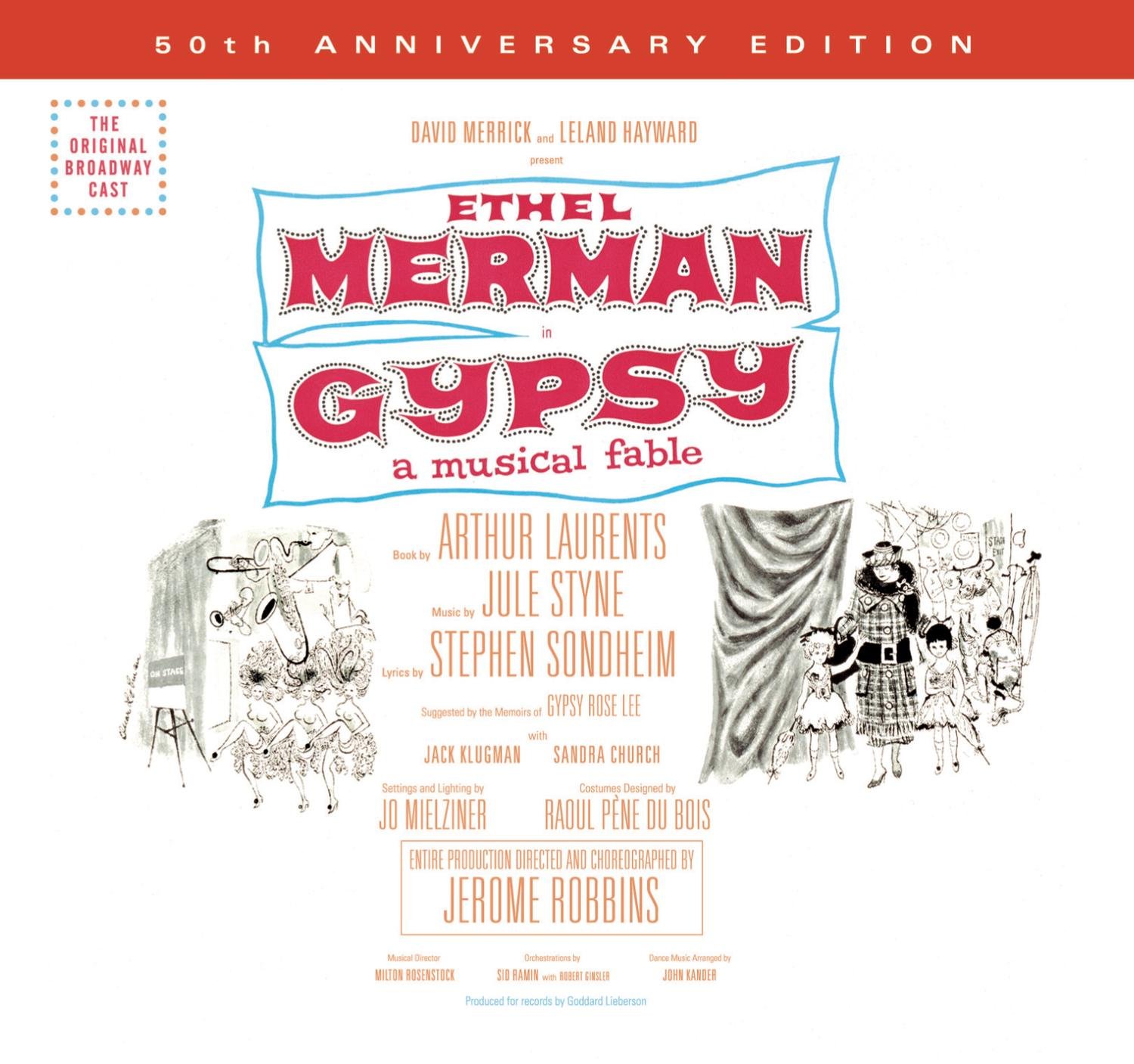 Gypsy: 50th Anniversary Edition [Audio CD] Jule Styne; Stephen Sondheim and Ethel Merman