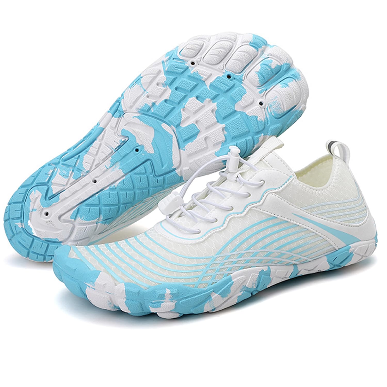 Men and Women Water Shoes,Quick-Dry Aqua Yoga Socks for Surf Swim Water Sport Non-slip Swim Beach Shoes