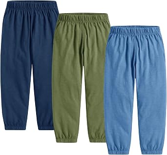 Toddler Boy Cotton Pants 3 Pack Long Bloomers