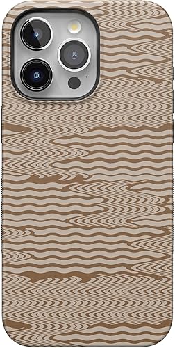 Vista 1484 de Casely Funda para iPhone 15 Pro Max Jardín Secreto Flores mixtas Funda atrevida Compatible con MagSafe y botón de acción Secret Garden