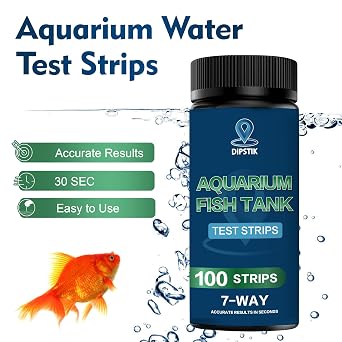 2 in 1 Pool Test Strips and 7-Way Aquarium Test Kit