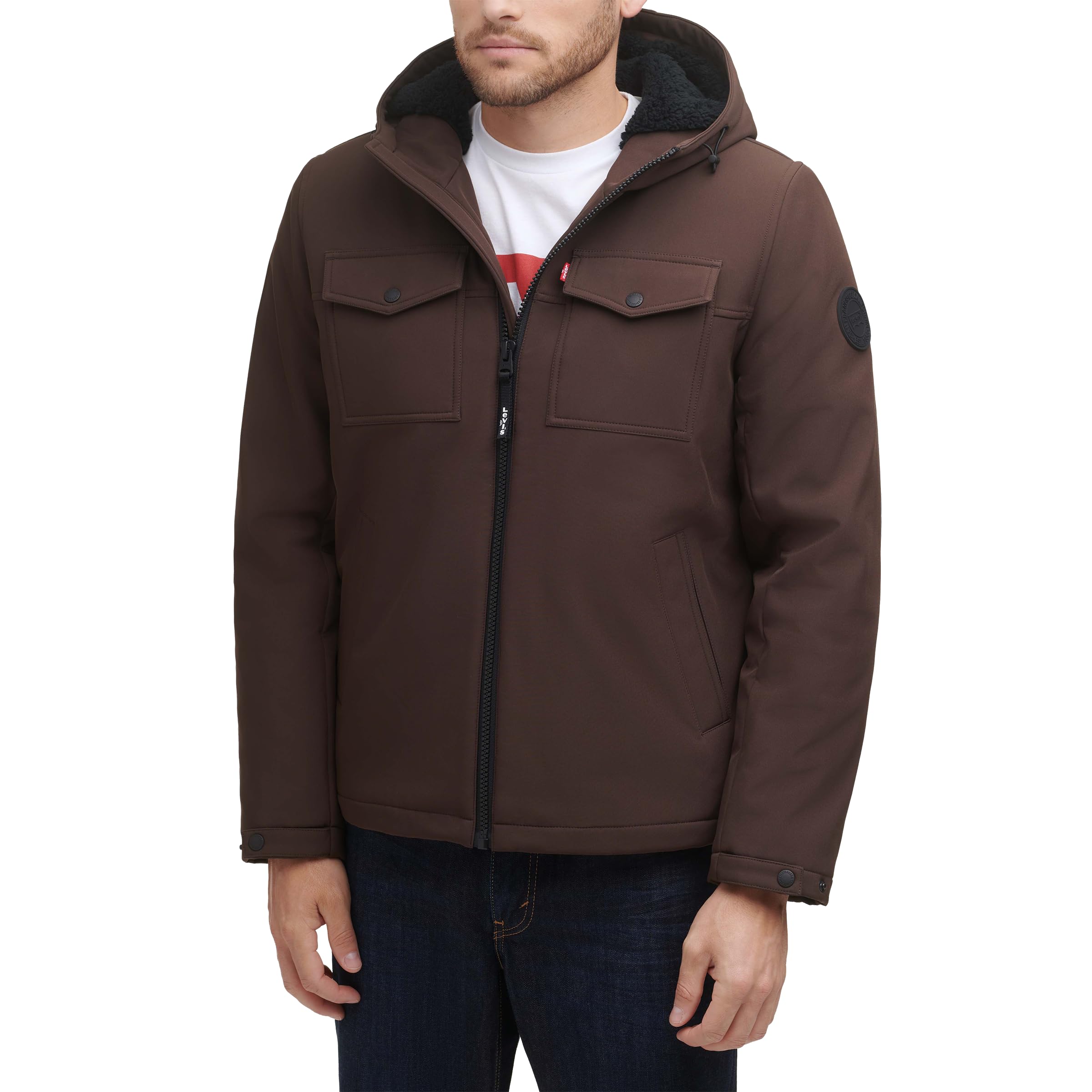 Levi's Soft Shell Hooded Trucker Jacket