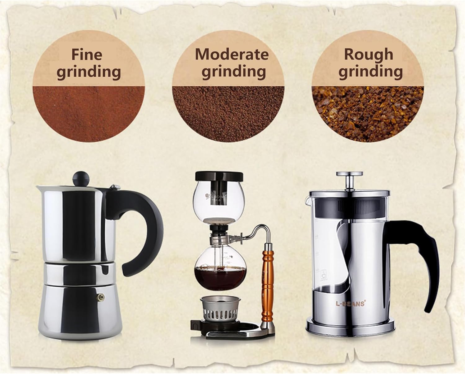 Elegant Hand Operated Wooden Coffee Grinder Manual Espresso Mill Machine With Nonslip Base Miniature Maker Portable Grinder