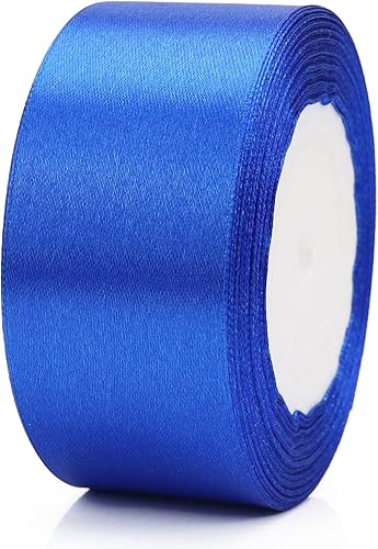 Miniatura 8 de Clmentp Cinta de 25 yardas para envolver regalos, manualidades, decoración de boda, ramos de flores, arreglos de fiesta (1 12 pulgadas x 25 yardas,