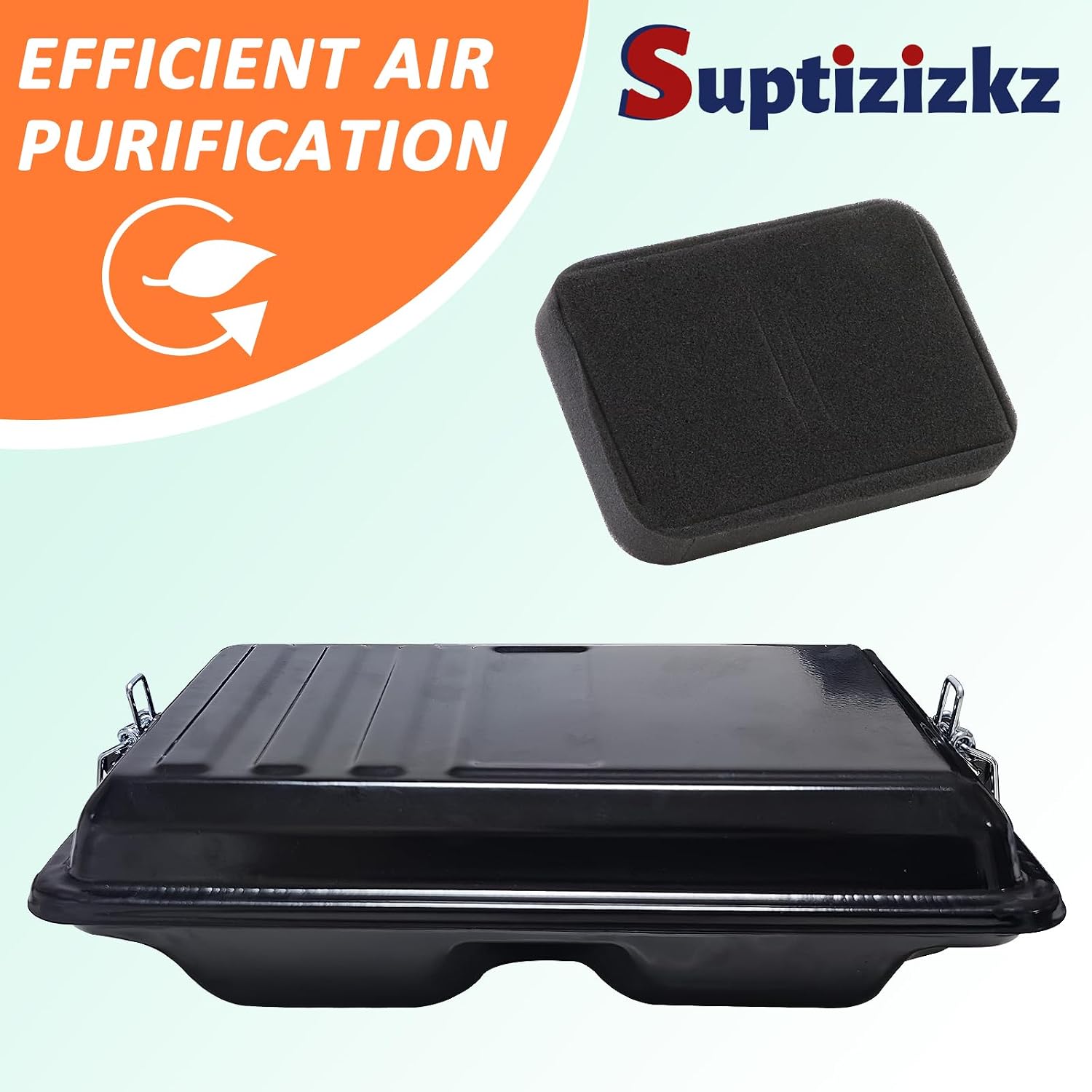 Suptizizkz 389cc 420cc Generator Air Filter Box w/Housing Cover Compatible with Honda Champion Predator Generac 5500 6000 6500 8750 9000 9500 watt Generator Air Cleaner Parts