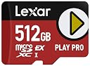 Lexar 512GB Play PRO microSDXC Express Card, UHS-I, C10, U3, V30, A2, Full-HD, 4K Video, up to 900MB/s Read, for Nintendo-Switch 2, ASUS ROG Ally, Steam Deck, Gaming Devices (LMSXPS0512G-BNNNU) gallery image
