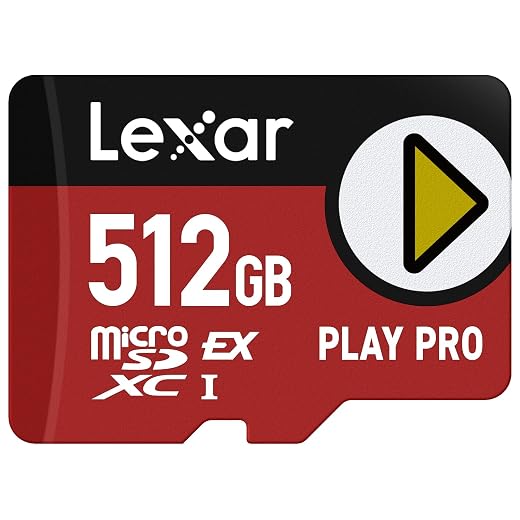 Lexar PLAY PRO microSDXC Express Card 512GB