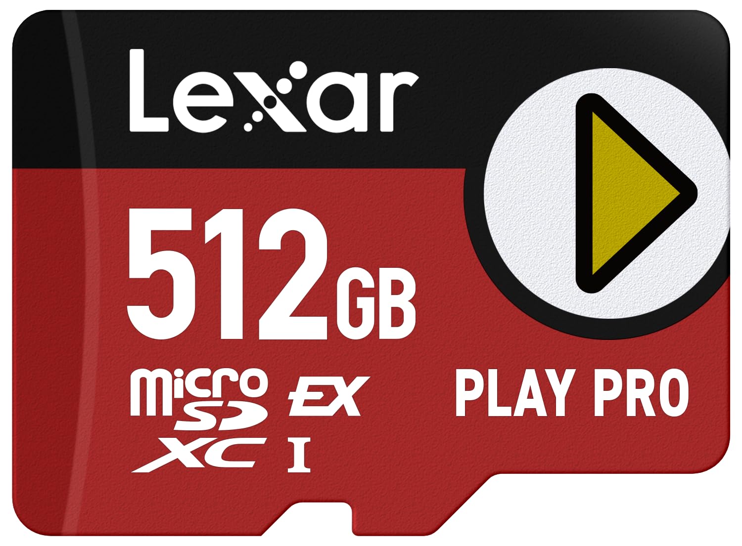 Lexar PLAY PRO microSDXC Expressカード 512GB 最大読込900MB/s 最大書込600MB/s Nintendo Switch 4K動画 ドローン対応 防水 耐衝撃 国内正規品