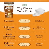 Vista 4 de Health Garden Monkfruit, Golden - 15 oz