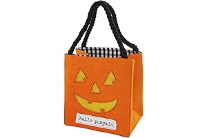 Mud Pie Halloween Light-Up Treat Bag for Toddlers
