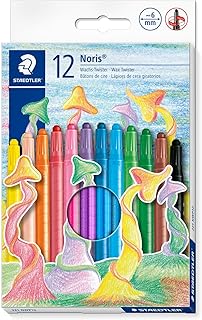 مجموعة ألوان شمع نوريس 221 nwp12 من ستيدلار، عبوة من 12 قطعة