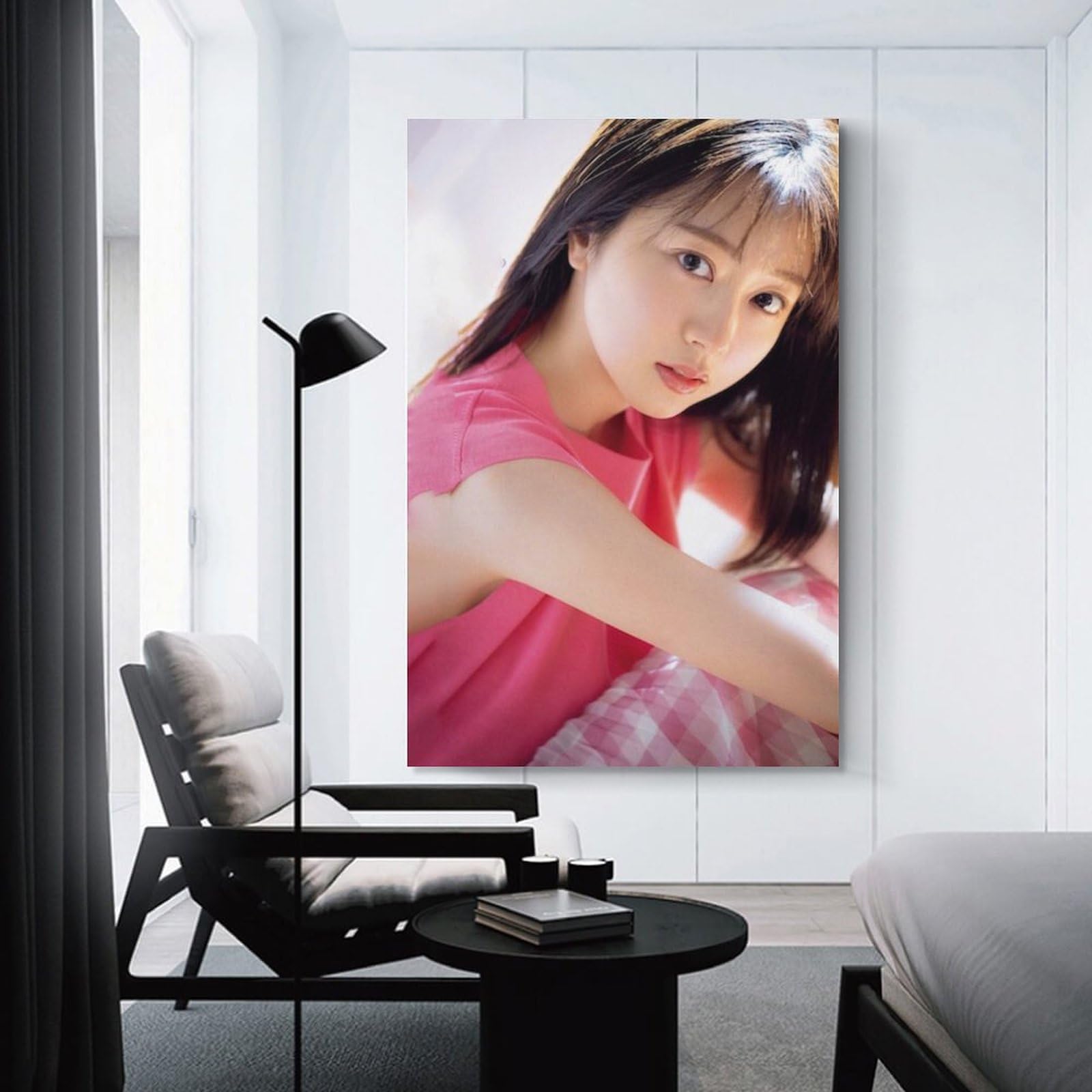 Amazon.co.jp: 佐久間みなみ写真フォトポスター53 キャンバスアート