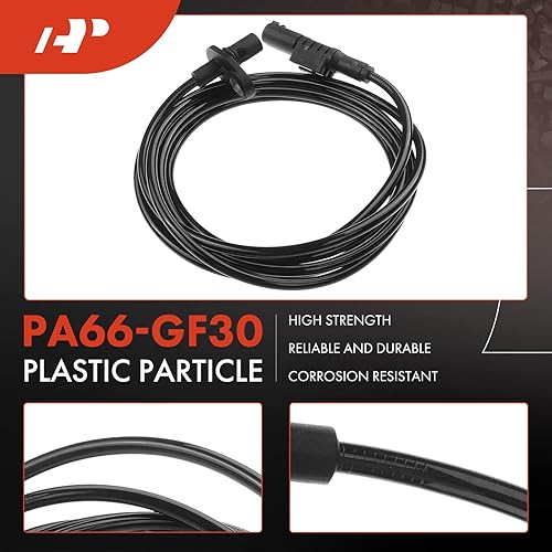 Miniatura 4 de A-Premium Sensor de velocidad de rueda ABS trasero izquierdo  Compatible con modelos Mercedes-Benz  Sprinter 2500 2016-2017, 2.1L 3.0L, furgoneta de