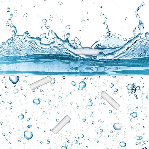 Miniatura 5 de stonylab Juego de 10 barras de agitación, mezclador magnético revestido de PTFE de 1.181 in para agitadores, color blanco