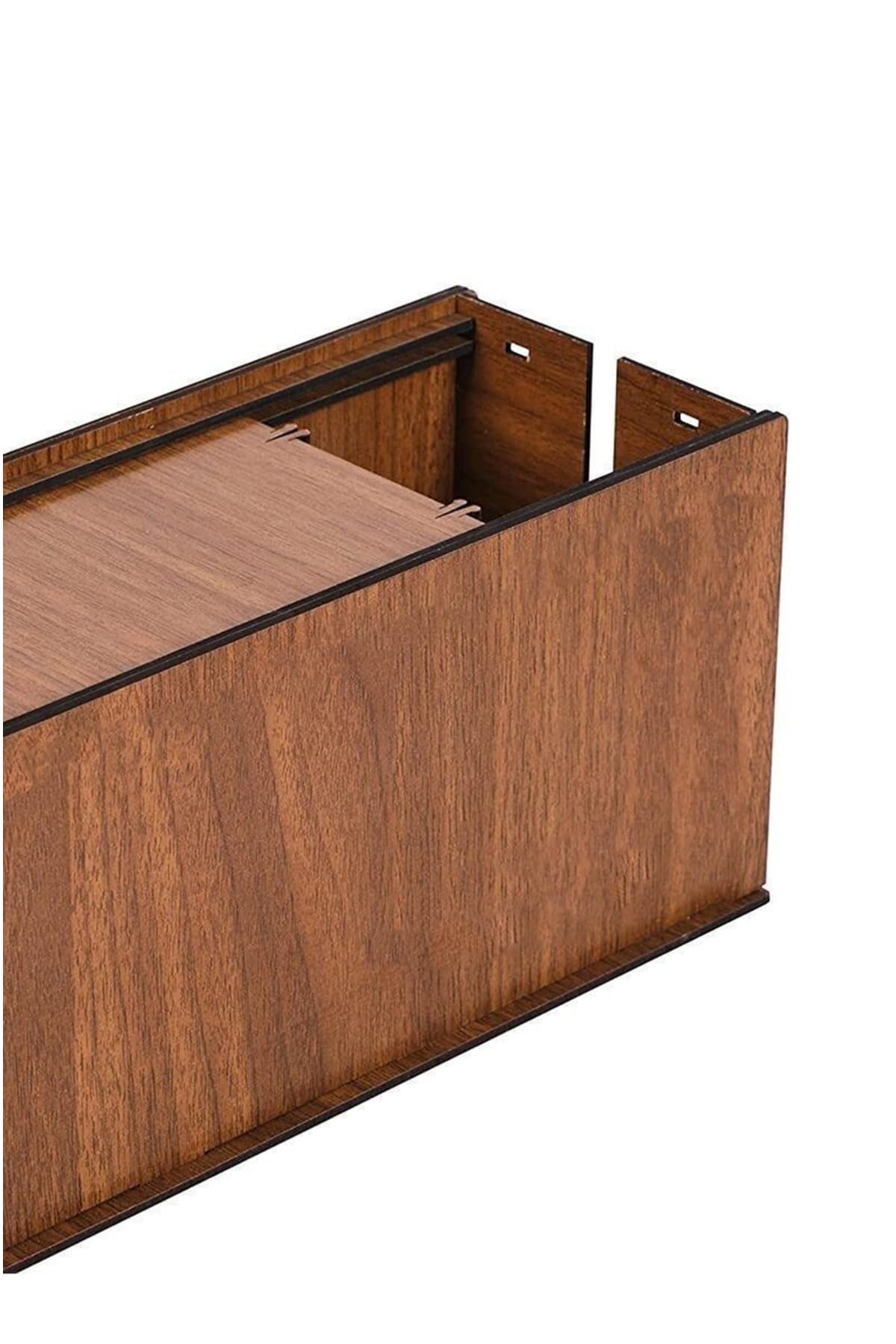 kutuTR - Kablo Kutusu 40x12x14 Cm Kablo Priz Düzenleyici Organizer