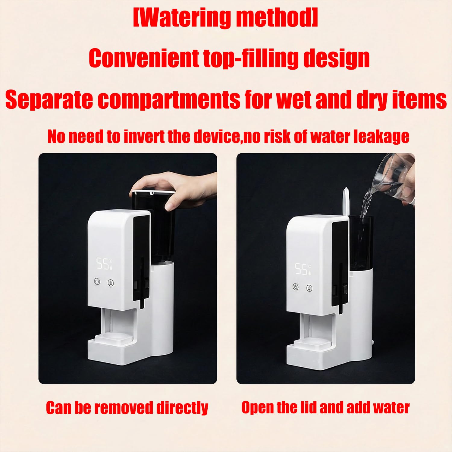 2026 Upgraded 5-10s Fast Hot Towel Dispenser,55°c (131°f) Constant Temp,500ml Tank,Smart Voice Alerts,Auto-Dry & Safe,Portable For Spa, Facial, Bathroom & Home (1 set)