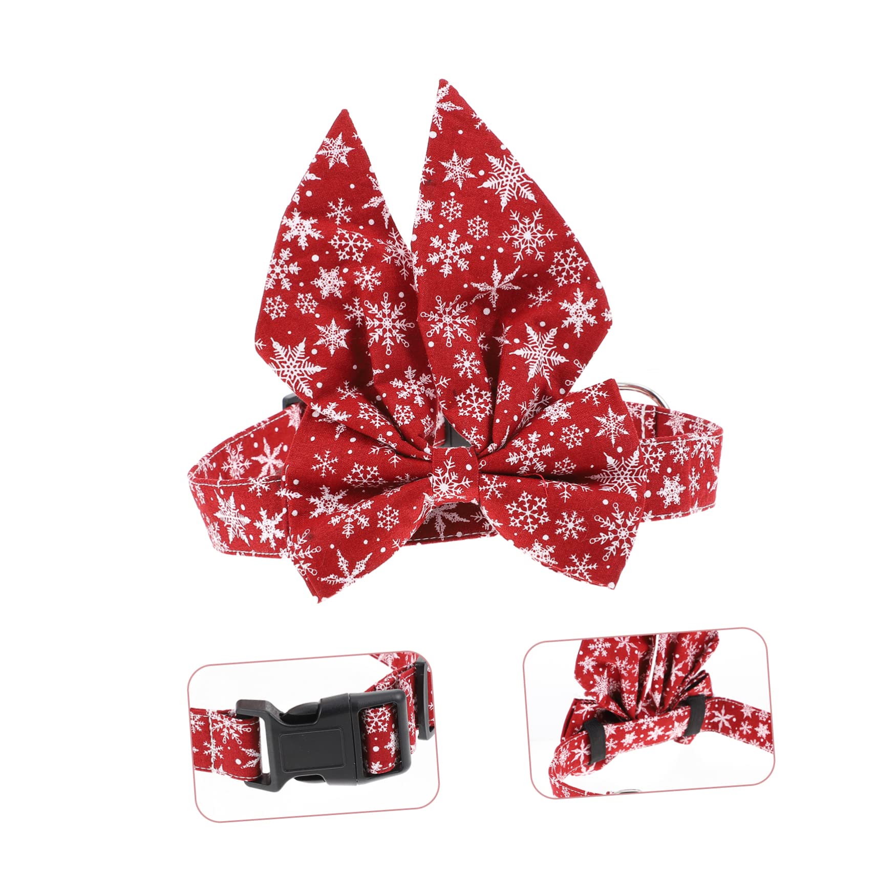 Hohopeti Collier Réglable pour Chaton Collier De Sécurité avec Boucle pour Chat Accessoire De Noël pour Animal De Compagnie