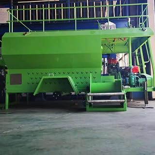 Professional Hydraulic Hydroseeder 1585 Gal - Outdoor Seed Slurry Sprayer with Reinforced Tank Movable Wheels & Secure Support Legs for Municipal Greening Highway Slopes & Garden Projects