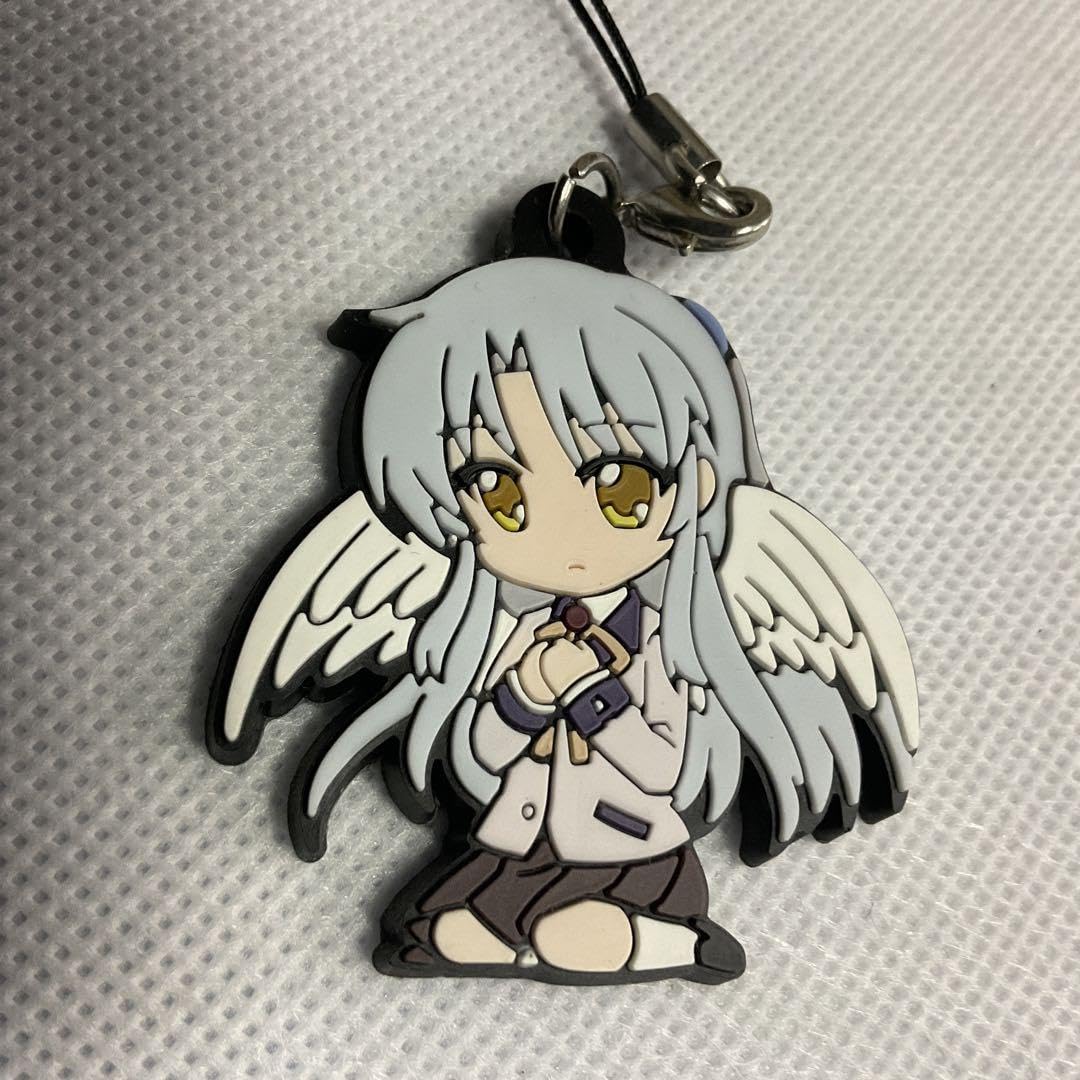 Amazon.co.jp: angel beats ぴくりる 天使 ラバーストラップ