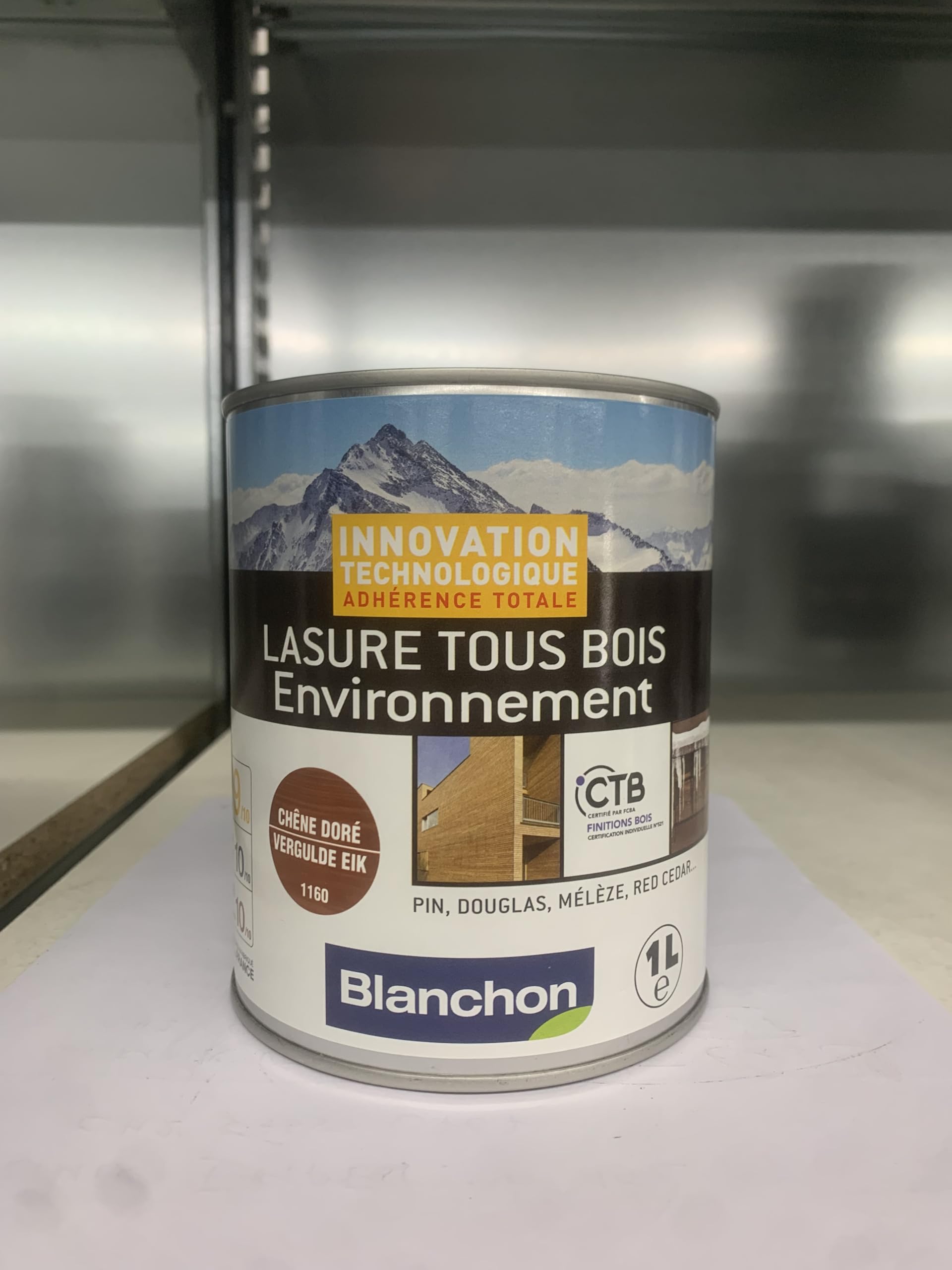 Évitez le bois qui écaille avec la Lasure tous bois environnement Blanchon