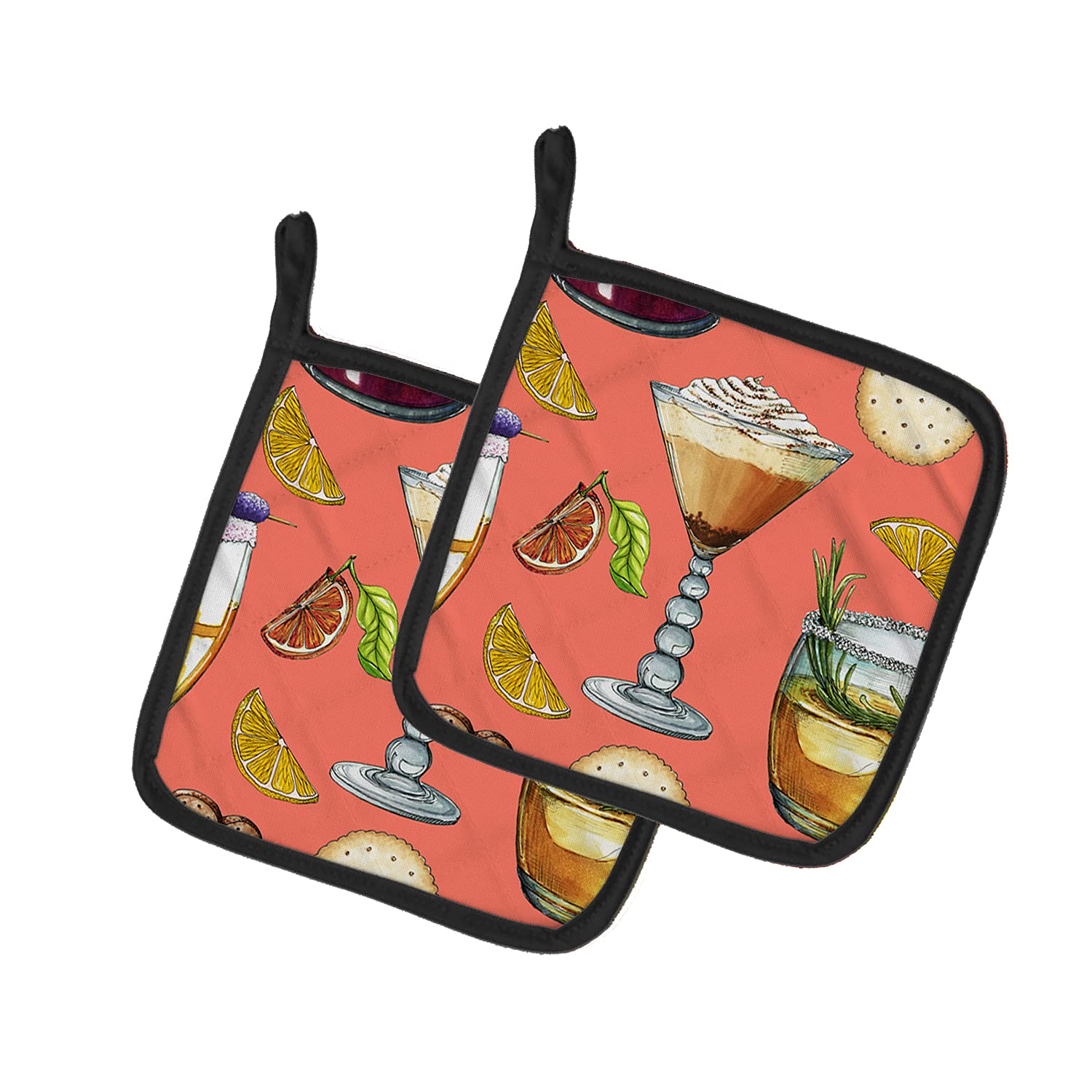 Soportes para ollas decorativos de bebidas y cócteles para reuniones en casa