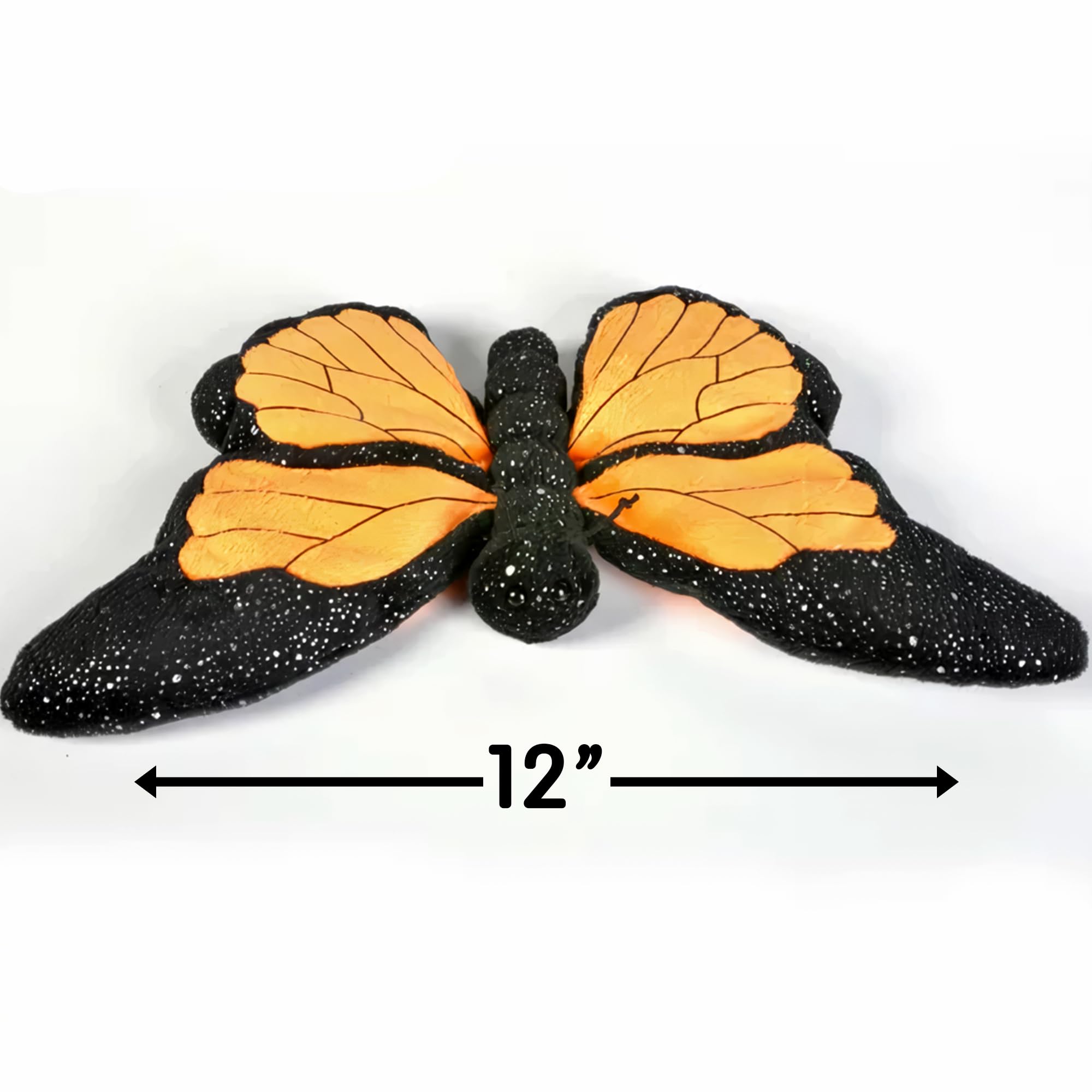 Adventure Planet - Mariposa de monarca brillante (30,5 cm)