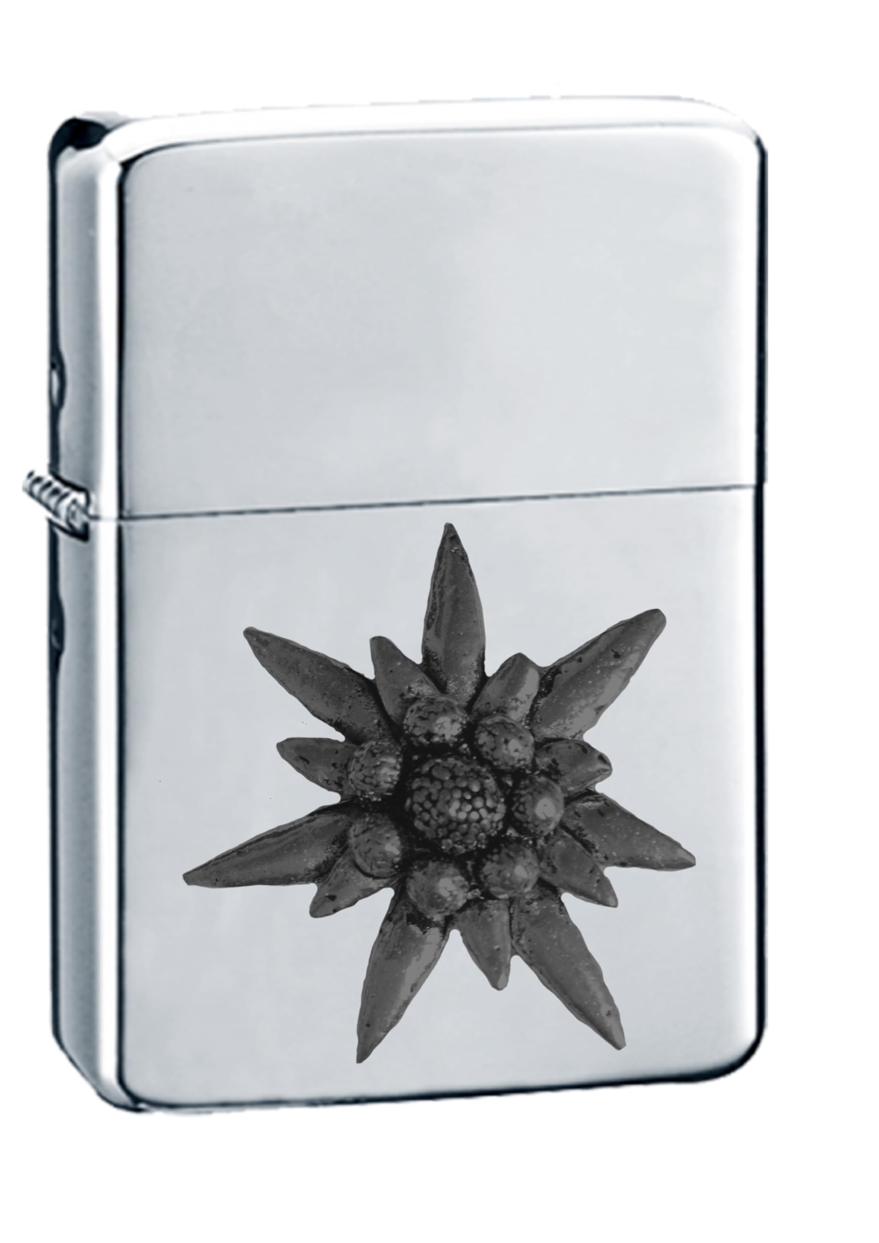 Briquet Edelweiss C1 rechargeable à essence pour cigares et feu