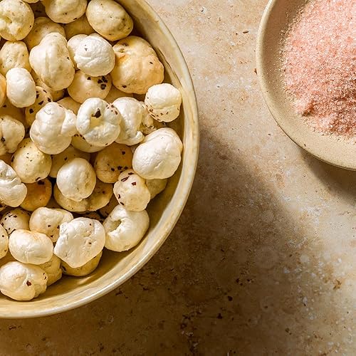 Vista 25 de Karma - Semillas veganas de lirio de agua con sabor a queso, 0.11 onzas de proteína, sin gluten, queso vegano, sin OMG, sabor para aperitivos