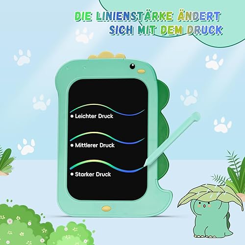 Miniatura 3 de bemece Tableta de escritura LCD para niños, tablero de dibujo de garabatos de pantalla colorida de 8.5 pulgadas, tableta de dibujo electrónica