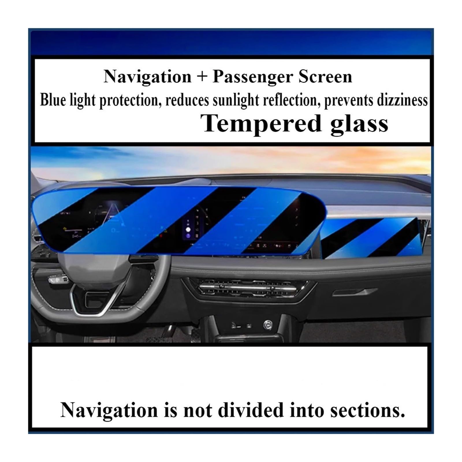 Protector de Pantalla para el Sistema de navegación GPS del Audi Q6 E-Tron 2025-2026, Fabricado en Cristal Templado. Protector de Pantalla táctil para el Centro Multimedia.